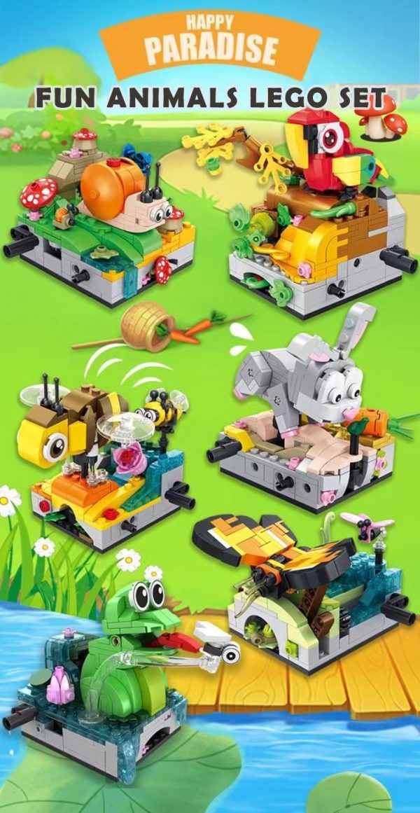 Cute Pets Building Block Sets