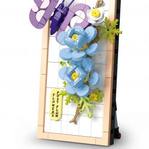 Building Block Flower - Post Plum Flowers