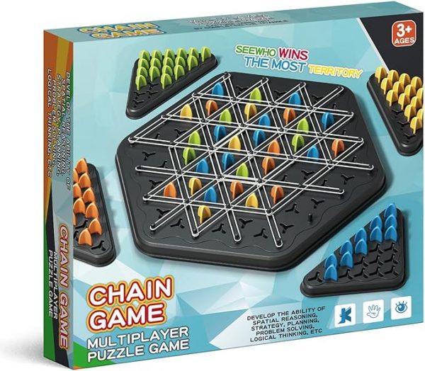 Chain Triangle Chess Game Triggle Game