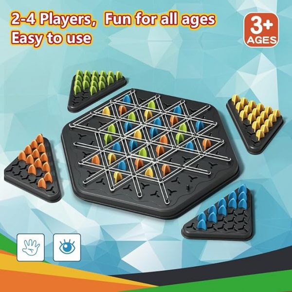 Chain Triangle Chess Game Triggle Game - Image 3