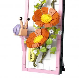 Building Block Flower - Spring Orchid Autumn Chrysanthemum
