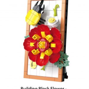 Building Block Flower - Rich Peonies