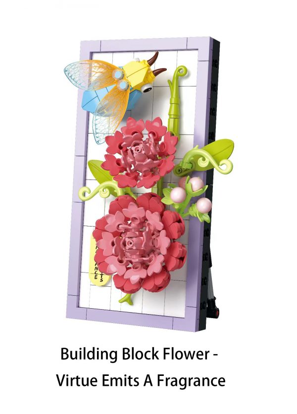 Building Block Flower - Virtue Emits A Fragrance