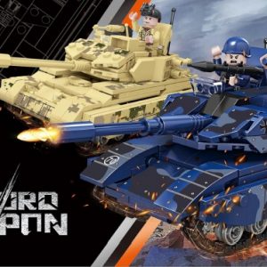 Tank Building Block Toy Set