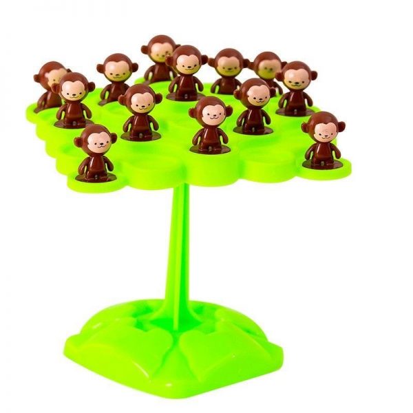 Mini Monkey Balance Tree Interaction Tabletop Game Montessori Math Toys - Image 6