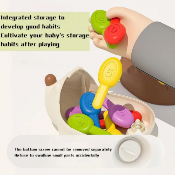 Hedgehog Learning & Montessori Educational Toy | Sensory Toys Gifts for 1 2 3 Year Old Boys Girls Babys Kids - Image 2