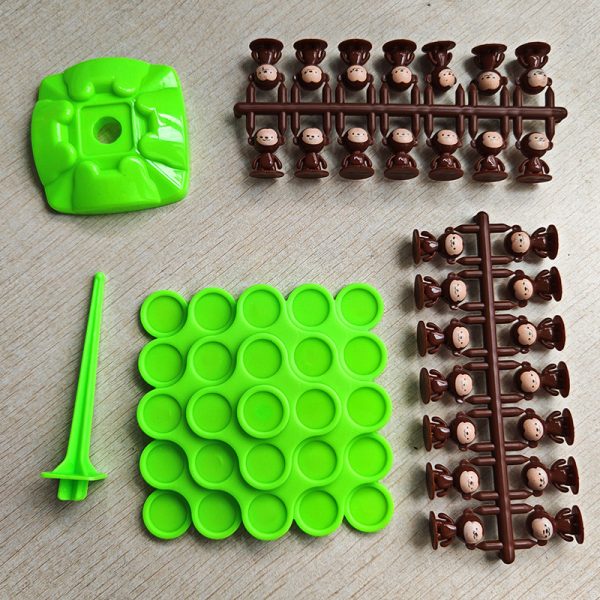 Mini Monkey Balance Tree Interaction Tabletop Game Montessori Math Toys - Image 5