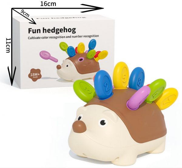 Hedgehog Learning & Montessori Educational Toy | Sensory Toys Gifts for 1 2 3 Year Old Boys Girls Babys Kids - Image 5