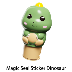 Children's hand account magic seal sticker toy boys and girls cartoon seamless waterproof stamp small dinosaur