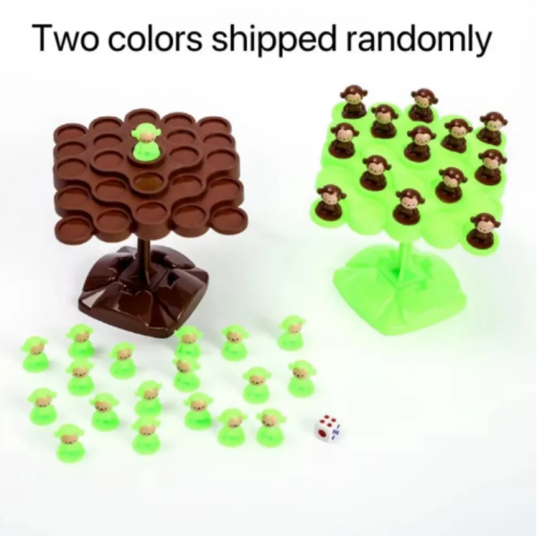 Mini Monkey Balance Tree Interaction Tabletop Game Montessori Math Toys - Image 8