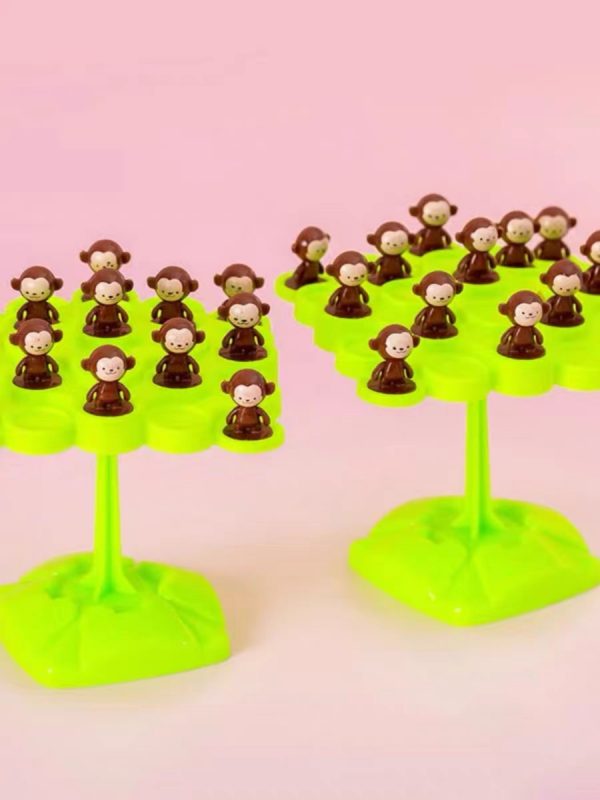 Mini Monkey Balance Tree Interaction Tabletop Game Montessori Math Toys - Image 10