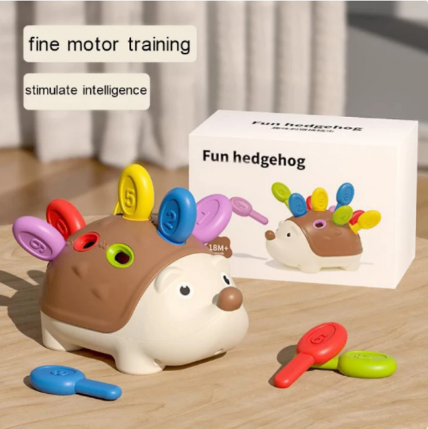 Hedgehog Learning & Montessori Educational Toy | Sensory Toys Gifts for 1 2 3 Year Old Boys Girls Babys Kids - Image 7