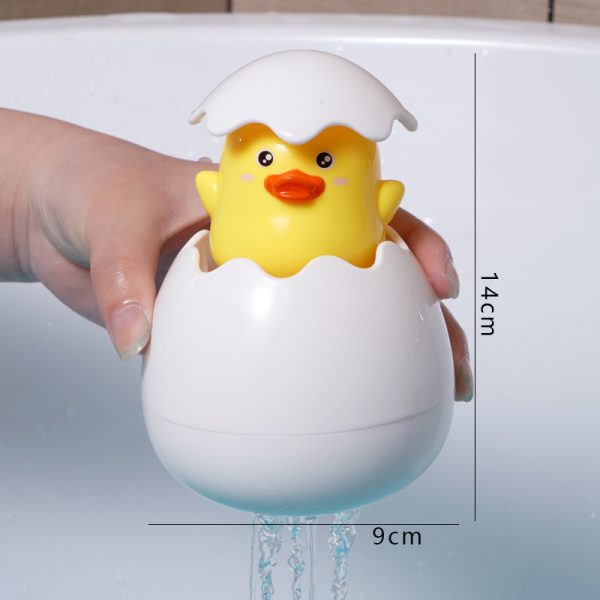 Duck Egg Penguin Egg Bath Water Spray Rain Baby Egg Bath Toys Kids Baby Bath Bath Toys Water Toys Boys Girls Gift - Image 2