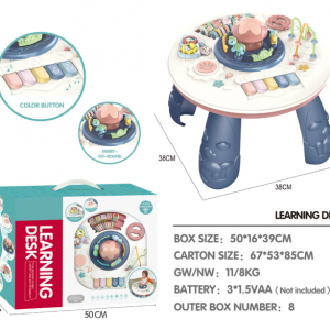 Multi-Functional Children's Puzzle Learning Table Treasure Puzzle Fun Game Table for Children's Toys