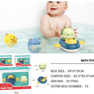 Bath Toy Cute Animal Clockwork Bathtub Swimming Pool Toy Baby Bath Toys For Toddlers 13 Boys & Girls Water Bath Toy Set Bluey Toys Fidget Toys