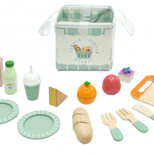 Picnic Set Kitchen Food Toy Girls Simulation Afternoon Tea Dessert Picnic Set Toy Gift