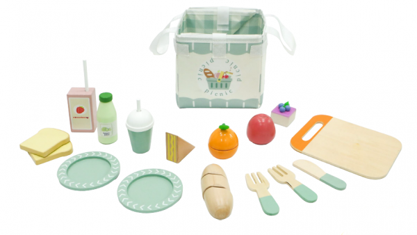 Picnic Set Kitchen Food Toy Girls Simulation Afternoon Tea Dessert Picnic Set Toy Gift