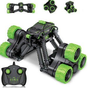 RC Stunt Car 2.4Ghz - Special Effects Transform Tank - Straight 360 rotate - Transformable Drive Hot Speed Racing