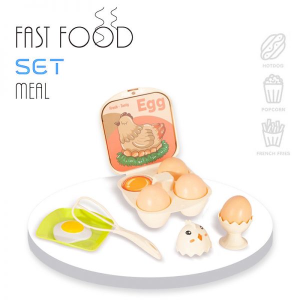 Picnic Toy Set for Kids Picnic Toddler Toys Fake Food Pretend Toys - Image 3