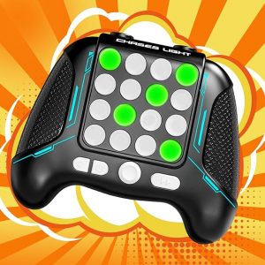 Pop Fidget Toys Handheld Game for Teens​ with 5 Modes,2024 New Portable Retro Gaming Console for Kids with ​Light & Music Quick Push Game Sensory Toys, Stress Relief for Adult & Kid 3-12
