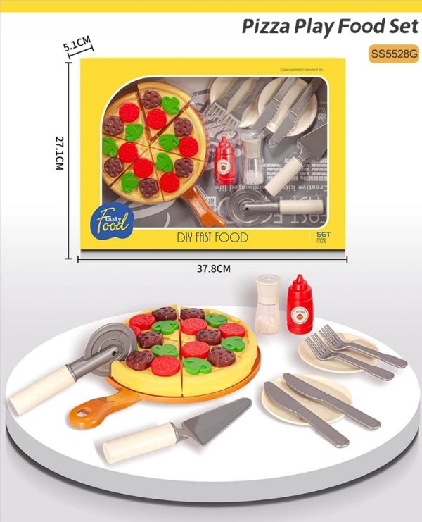 Pizza Play Food Set - Image 2