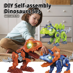 DIY Self-assembly Dinosaurs Set