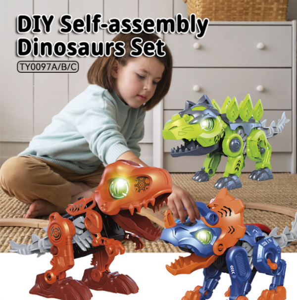 DIY Self-assembly Dinosaurs Set