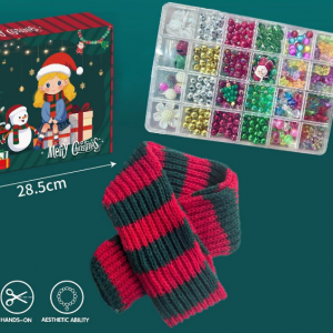 DIY Bead Christmas Scarf /DIY Bead Christmas Candy Bag