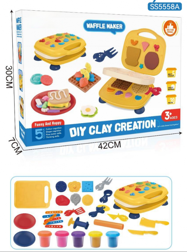 Kids Waffle Machine/ Hamburger Machine /Ice Cream Machine Toy Set