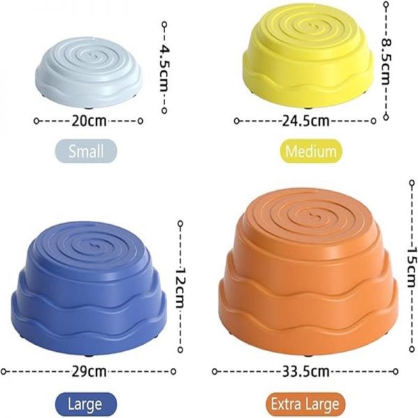 Stepping Stones Kids, 5pcs Stackable Balance Stepping Stone Training Set, with Anti-Slip Design - Image 3