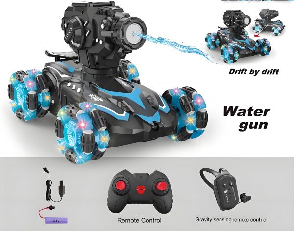 Remote Control Stunt Car with Water Gun
