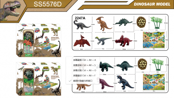 Dinosaur Set Toys - Image 4