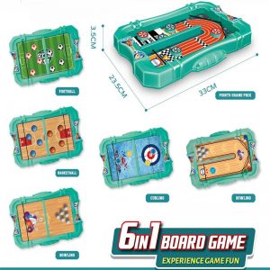Board Game Dinosaur 6-in-1