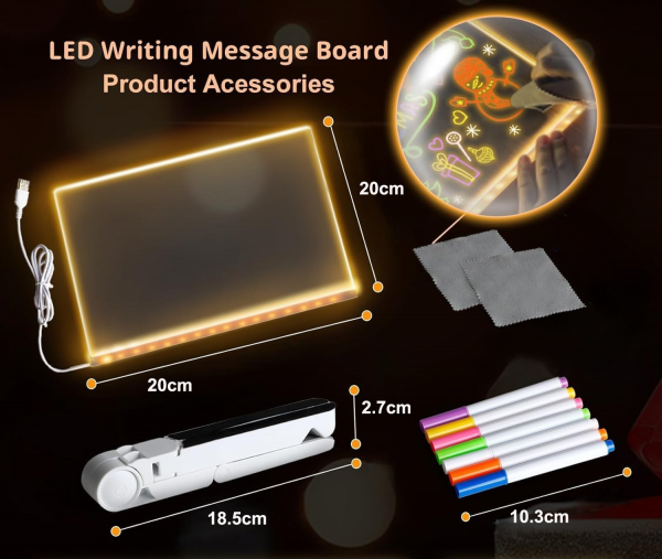 Acrylic LED Message Board - Image 4