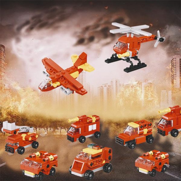 Fire Resue Building Block Toy - Image 3