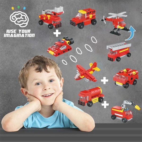 Fire Resue Building Block Toy - Image 2