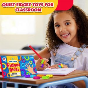 Fidget Sensory Ring Toy Set