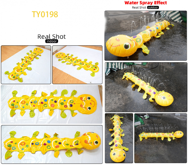 Caterpillar Shape Water Spray Toy - Image 4