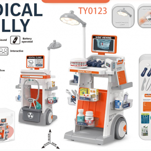 Dental medical vehicle set