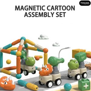 Magnetic Cartoon Assembly 4pcs Set