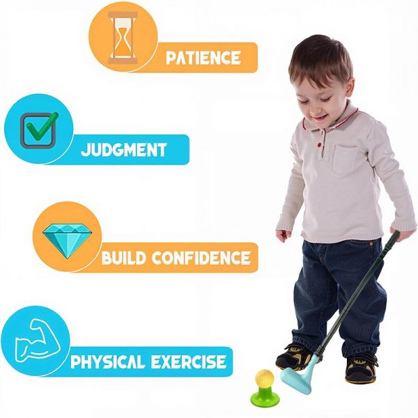 Blow Bottle Kids Golf Toy Set - Image 3