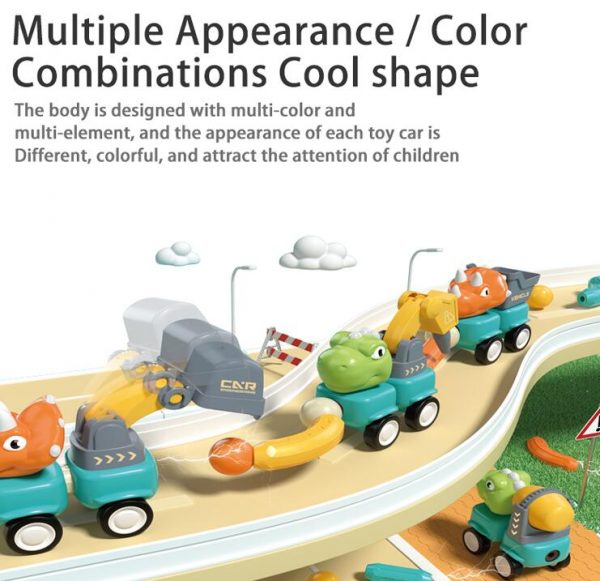 Magnetic Cartoon Assembly 4pcs Set - Image 2