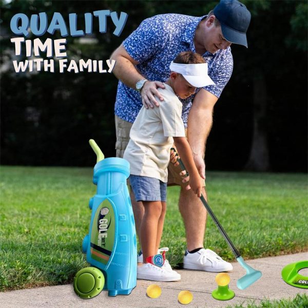Blow Bottle Kids Golf Toy Set - Image 2