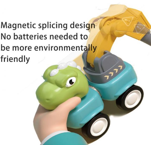 Magnetic Cartoon Assembly 4pcs Set - Image 3