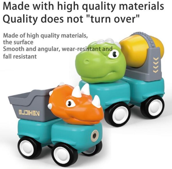 Magnetic Cartoon Assembly 4pcs Set - Image 4