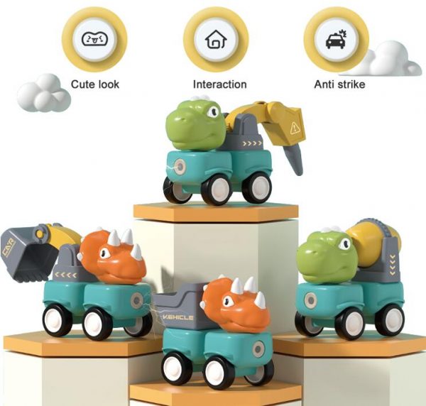 Magnetic Cartoon Assembly 4pcs Set - Image 6