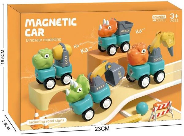 Magnetic Cartoon Assembly 4pcs Set - Image 7