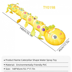 Caterpillar Shape Water Spray Toy