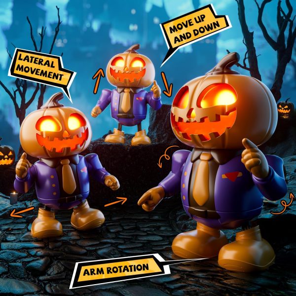 Halloween Robot Pumpkin Toy - Image 2