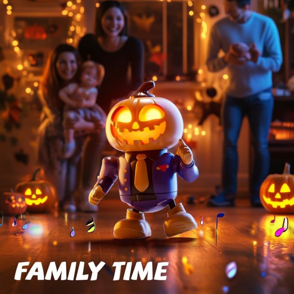 Halloween Robot Pumpkin Toy - Image 5